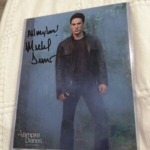Michael Trevino Autograph - Vampire Diaries convention circa 2017